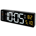 15.7in LED Digital Wall Clock With Remote Control 10 Level Brightness